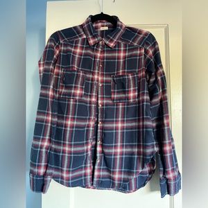 Hollister Flannel Size S